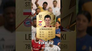 Lewandowski FIFA evolution🇵🇱🎮⚽ [upl. by Naiva]