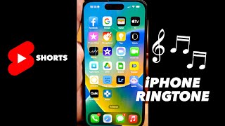 How to use ANY Song as Ringtone on iPhone  FREE shorts iPhone ringtone [upl. by Novad]