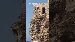 Cliff Diving  Polignano a Mare  Italy cliff cliffdiving cliffbeach italy polignanoamare [upl. by Mundt201]