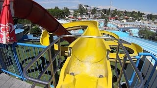 Giallo Toboga Water Slide at Odissea 2000 [upl. by Namurt]