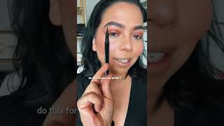 Quickest Eyeliner Trick Ever Perfect Wing Every Time [upl. by Nerissa]