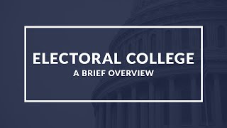 Understanding the Electoral College A Quick InDepth Guide to the US Election System [upl. by Aneerol]