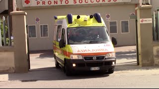 RARE Ambulanza Cagliari Emergenza  I Sardi Soccorso in emergenza Italian ambulance responding [upl. by Nairbal]