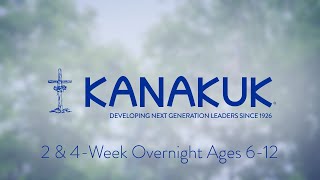 Kanakuk 2 and 4 Week Overnight Camp ages 612 [upl. by Stearne]