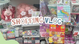 Shopping in Korea vlog🇰🇷 daiso haul stationery and more💕 [upl. by Voletta]