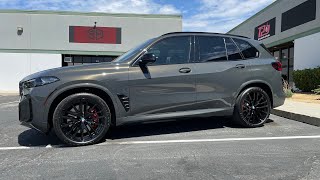 2024 BMW X5 M60i full front PPF bmw temecula ppf clearbra detailing car [upl. by Repotsirhc]