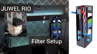 Best JUWEL Bioflow Filter Biomedia M L RIOVISION Aquarium Fish Tank setup [upl. by Ahsinawt]