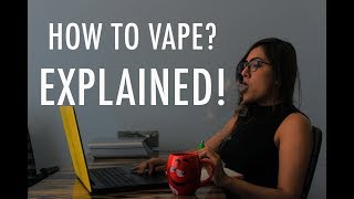 How to Vape A Beginners Guide [upl. by Elleinnod166]