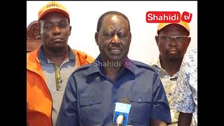 RAILA Odinga finally breaks silence on Adani Airport takeover and KETRACO deals [upl. by Avika114]