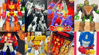 Transformers legacy united flame Xaaron mdlx threezero jazz MP 56 rhinox new images primes revealed [upl. by Nichole]