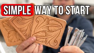 Leather Tooling For Beginners How To Use The Tools You Need [upl. by Brittaney]