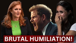 HARRY amp MEGHAN WHO Sarah Ferguson DESTROYS Meghan Markle amp Prince Harry With Brutal OnAir Takedown [upl. by Brunn]