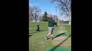 Crispy wedges golfswing ironswing swingspeed clubheadspeed  golf golfvideo [upl. by Aittam16]