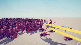 Can 1000 Halflings fight Super or Dark Peasant TABS LEGACY Update Totally Accurate Battle Simulator [upl. by Ennaeiluj]