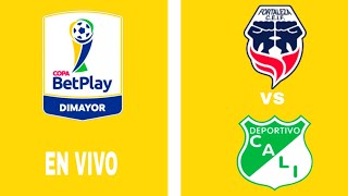 Fortaleza 10 Deportivo Cali en vivo Copa Colombia [upl. by Reinhold]