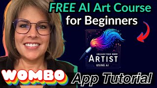 Dream by Wombo App How to Create Free Ai Art Tutorial Free Course [upl. by Enomys911]