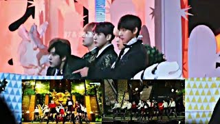 BTS REACTION TO BLACKPINKPLAYING WITH FIREMMA 2016 [upl. by Eneladgam787]