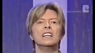 David Bowie imitates Mick Jagger [upl. by Annek]