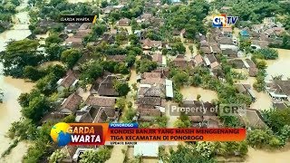 PONOROGO  Kondisi Banjir Yang Masih Menggenangi Tiga Kecamatan Di Ponorogo [upl. by Robin]