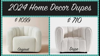 BEST Dupes for West Elm Crate and Barrel Pottery Barn CB2 [upl. by Giarc]