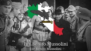 quotGiovinezzaquot  National Anthem of the Italian Social Republic [upl. by Hassin945]