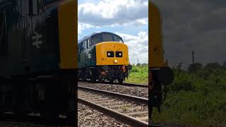 280724 45118 quotThe Royal Artillerymanquot on an ECS move to Crewe passing St Peters Crossing [upl. by Rimat]