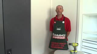 How To Install A Door Stop  DIY At Bunnings [upl. by Nicole]