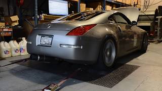 Tomei Expreme TI Full Exhaust 350Z On The Dyno [upl. by Uzzi120]