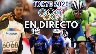 JUEGOS OLIMPICOS de CICLISMO REACCION y ANALISIS EN DIRECTO [upl. by Eeleak]