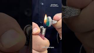 100 Natural aqeeq silver rings  sufi rings in ajmer sharif ajmer sufi ali silver ring art [upl. by Sibby]