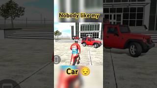 Nobody like my car😔 ytshorts youtube viralvideo indianbikedriving3d viralvideo [upl. by Ritter]