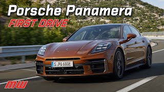 2024 Porsche Panamera  MotorWeek First Drive [upl. by Boothe]