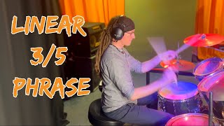 Linear 35 Phrase  Drum Lesson [upl. by Yerfoeg]