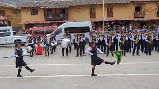 Ollantaytambo middle highschool anniversary march [upl. by Anestassia]