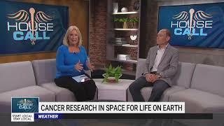 Interview with Dr Shay Soker on Cancer Research Aboard the ISS  WGHP Fox News 8 [upl. by Kcirdnekel]