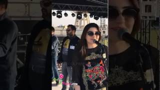 Gul Panra Man Aamadeh Am  Stage Song Rehearsal Before Concert [upl. by Nniroc322]