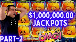 Million Dollar JACKPOTS In Las Vegas Casinos  BIGGEST CASINO WINS Of 2022  PART2 [upl. by Tezile]