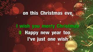 Merry Christmas Darling  Carpenters KARAOKE [upl. by Edward]