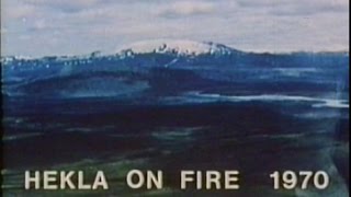 Hekla on Fire 1970 [upl. by Yanahs]