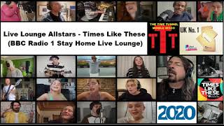 Live Lounge Allstars  Times Like These 2020 [upl. by Attenehs]