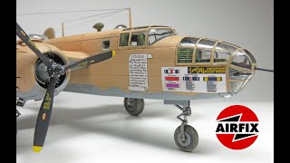 Airfix 172 B25 CD Mitchell [upl. by Suolkcin]