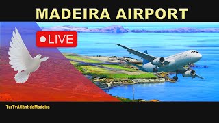 🟢SUPER IMAGENS DO AEROPORTO DA MADEIRA «LIVE STREAM»🟢 [upl. by Libbna179]