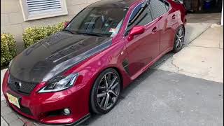 Lexus ISF with Carbon Fiber Parts [upl. by Agee]