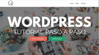 Como Crear una Pagina de WordPress 2019  Para Principiantes [upl. by Ostap167]