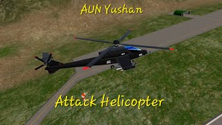 AviaTech LAH14 Attack Helicopter [upl. by Engamrahc]