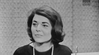 Whats My Line  Anne Bancroft PANEL Martin Gabel Phyllis Newman Apr 7 1963 [upl. by Dnomso]