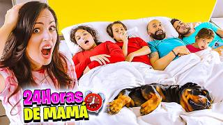 24 HORAS SIENDO MAMÁ SOLTERA de 5 NIÑOS y 1 PERRO 😳 ME VUELVEN LOCA 😅 Sandra Cires Art [upl. by Ihcekn]