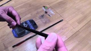 Crossbow Part 2Installing broadheads [upl. by Atnoek]