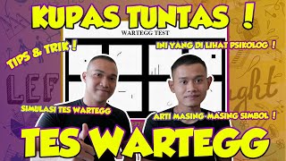 KUPAS TUNTAS PSIKOTES  TES WARTEGG  TERLENGKAP [upl. by Ernest]