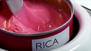 RICA Wax  Liposoluble Wax Method of application  Pixies Beauty Shop [upl. by Cordelie]